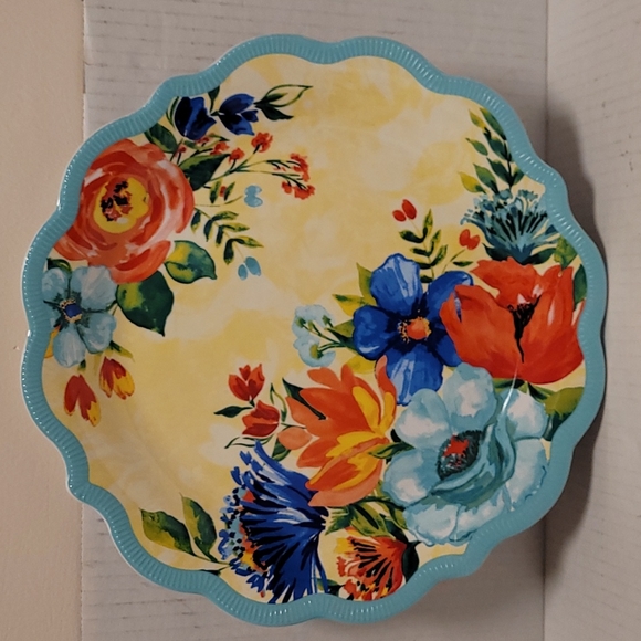 NWT Set of 4 Pioneer Woman Melamine, Delaney Plates - Picture 4 of 14